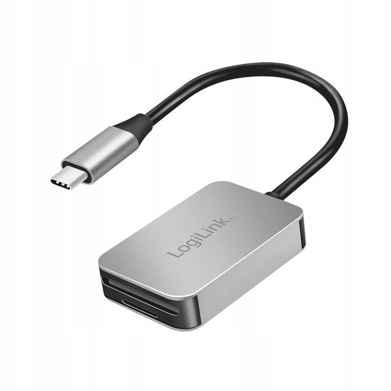 Logilink Čtečka karet USB3.2 Gen 1, SD/microSD, Usb-c