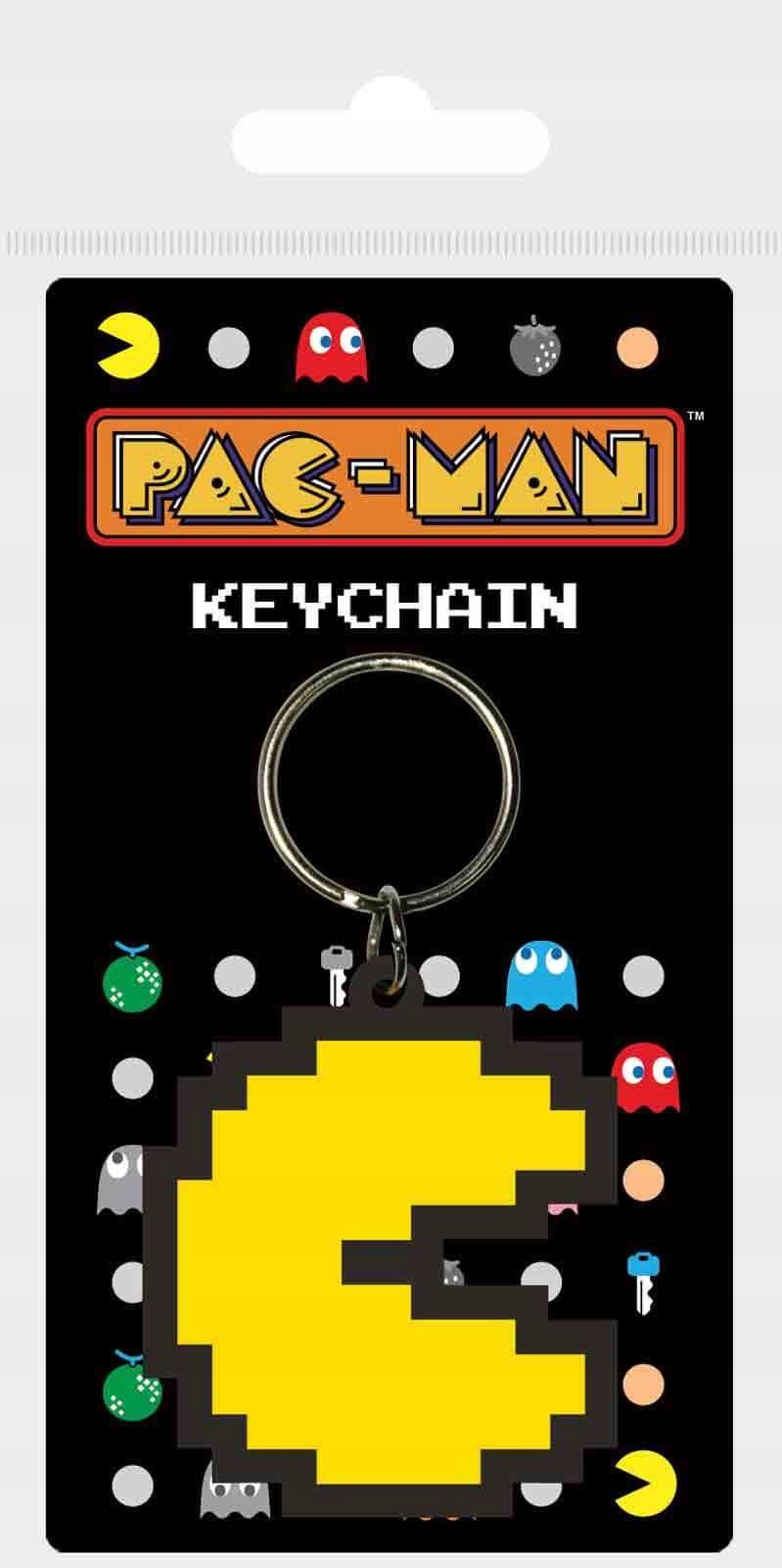 

Oryginalny gumowy brelok do kluczy PacMan Pixel