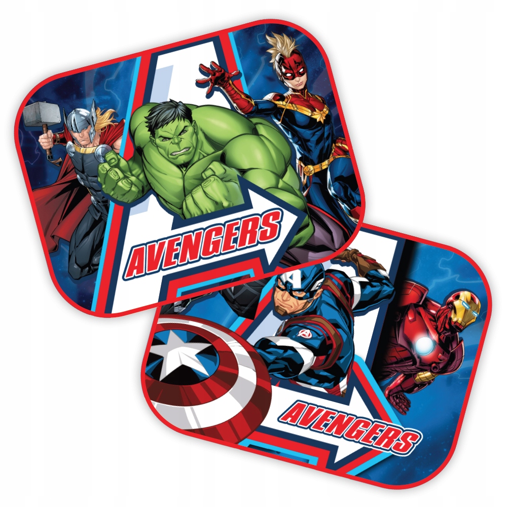 

Zasłonki Osłonki Przeciwsłoneczne Avengers 2szt