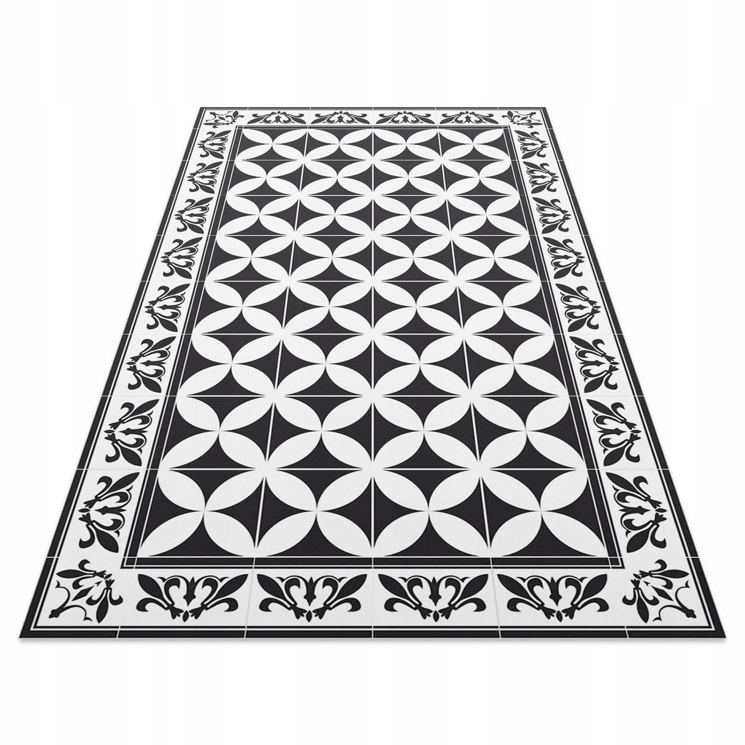 Balkonový Koberec Pvc Terasový Vinyl Outdoor Španělské dlaždice 140x210
