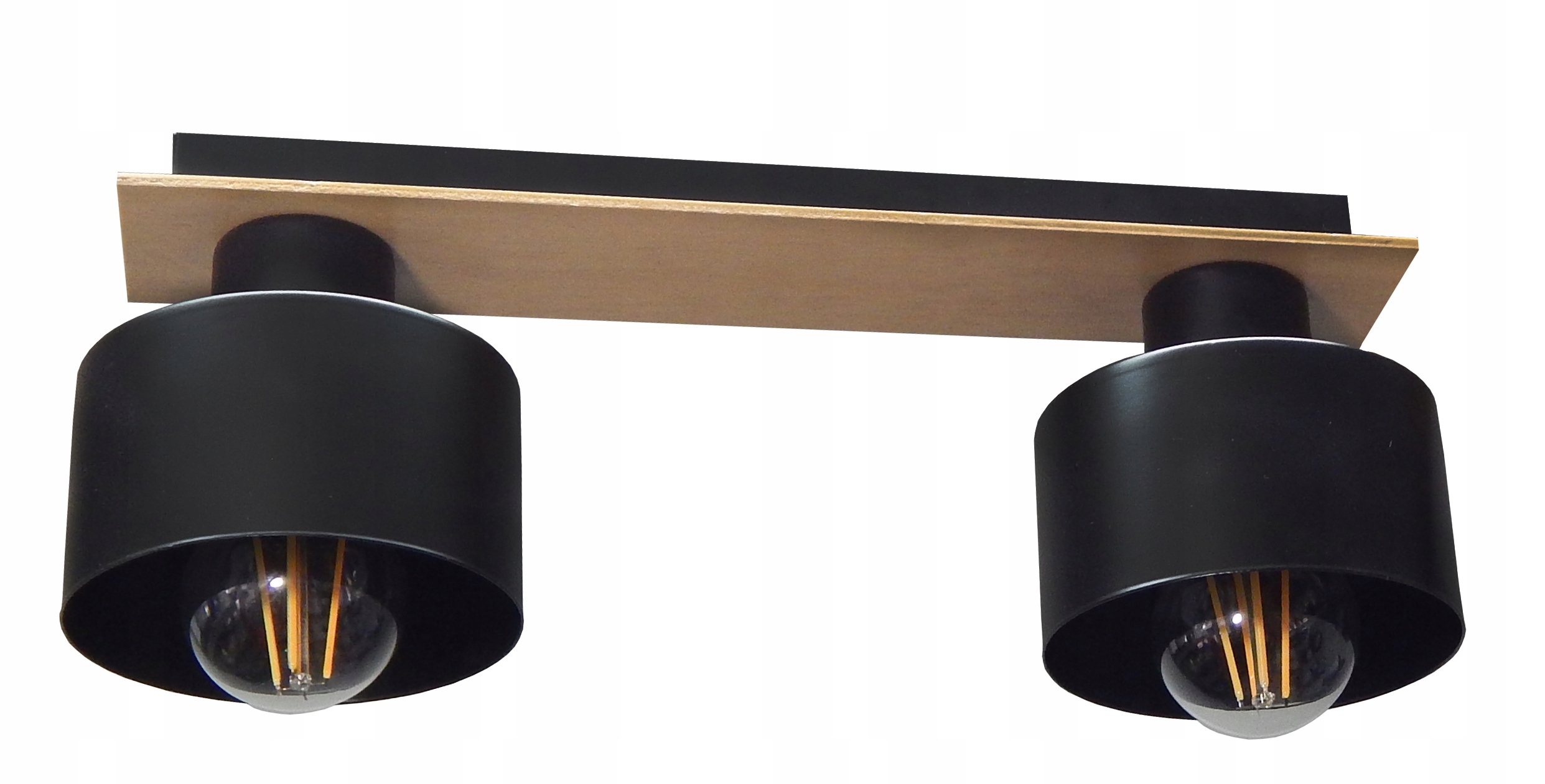 

Lampa Plafon Sufitowy 015-3PL Loft , Led , Drewno