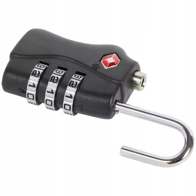 KŁÓDKA PODRÓŻNA NA SZYFR 3 CYFRY ZAMEK TSA Kod producenta GE011251