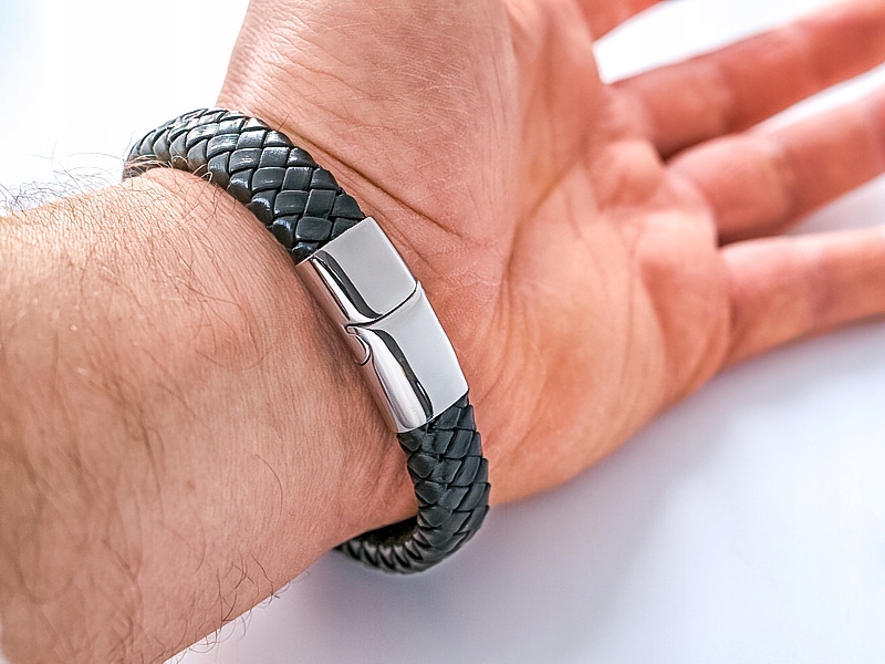 

Ekskluzywna bransoleta * Super skórzany rzemień *