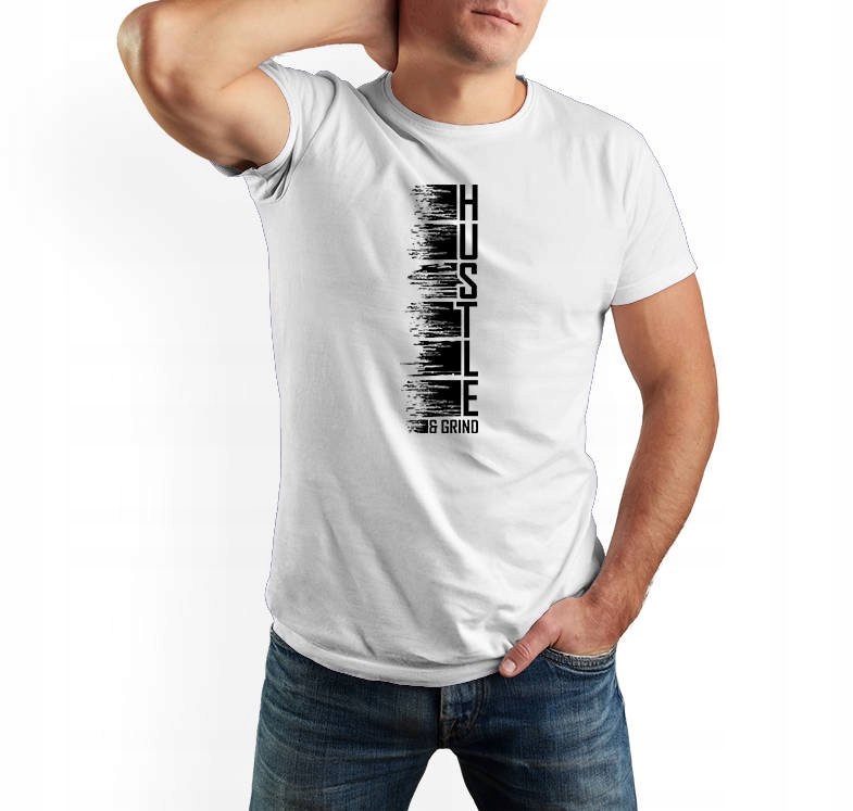 

Koszulka męska Hustle And Grind dla gracza 3XL