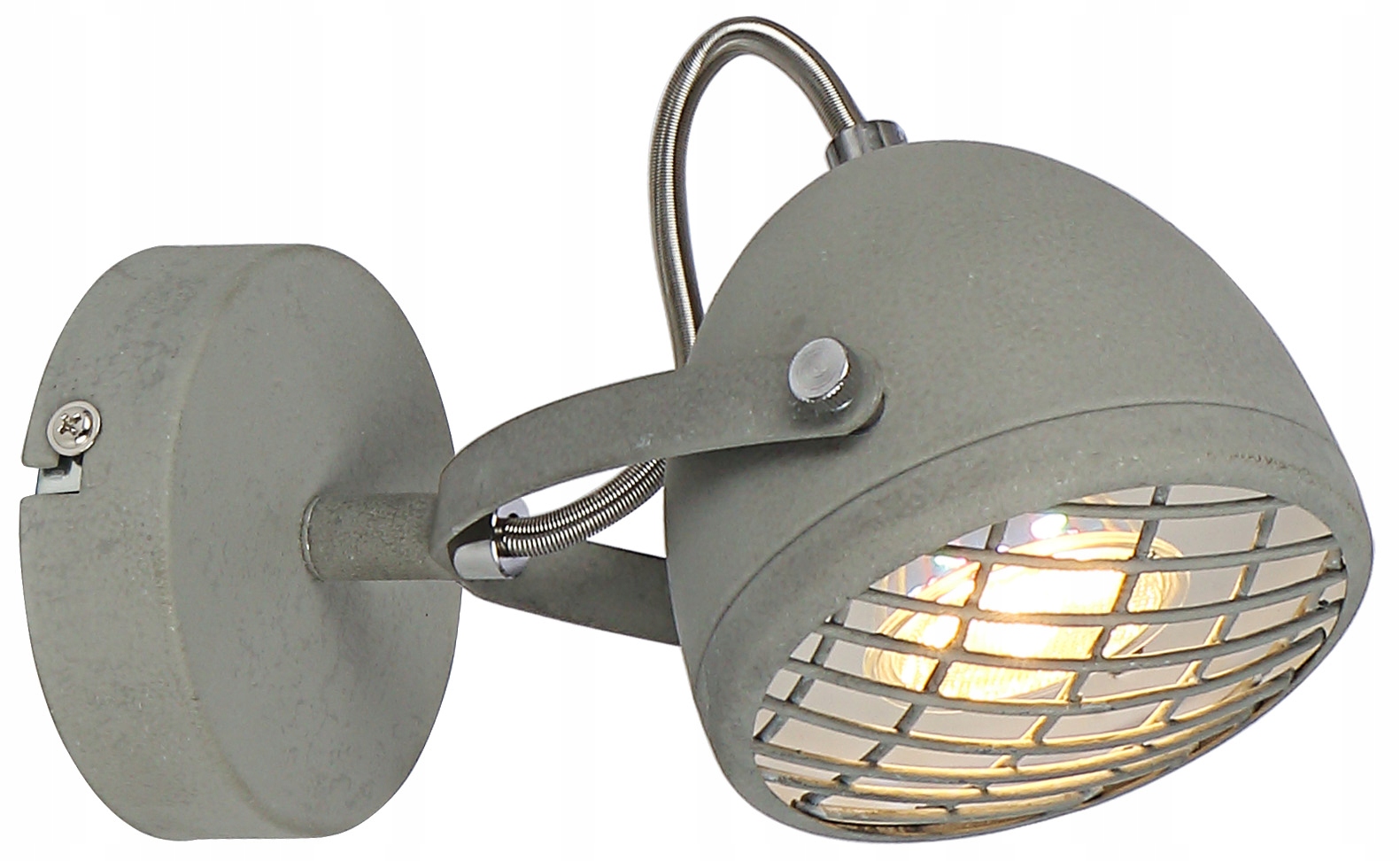 Nástěnné svítidlo Candellux šedé GU10 50 W