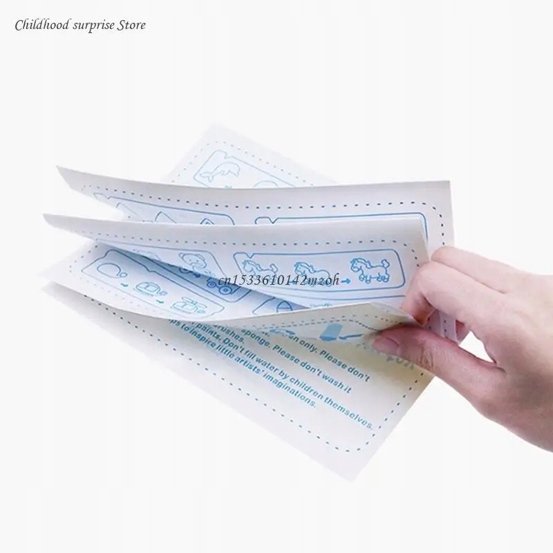 Kids Educational Aqua Magic-Doodle-Mat Drawing Canvas Learning Toy for Boys Kolor Odcienie brązu i beżu