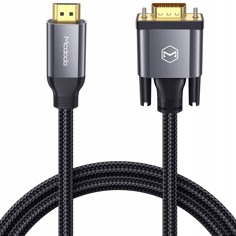 

Mcdodo Kabel Adapter Przewód D-sub Hdmi do Vga 2m