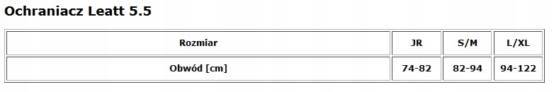 Ochraniacze Kolan Ortezy Leatt Z-Frame M Rozmiar M
