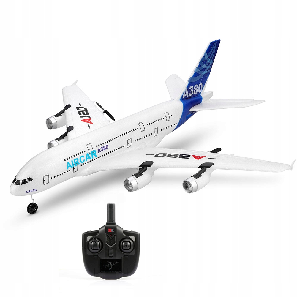 Wltoys XK A120 Airbus A380 Model Samolotu 3CH EPP