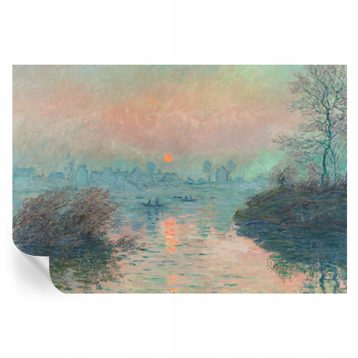 Dekorativní fototapeta na zeď Snadná montáž Náladový soumrak 152x104