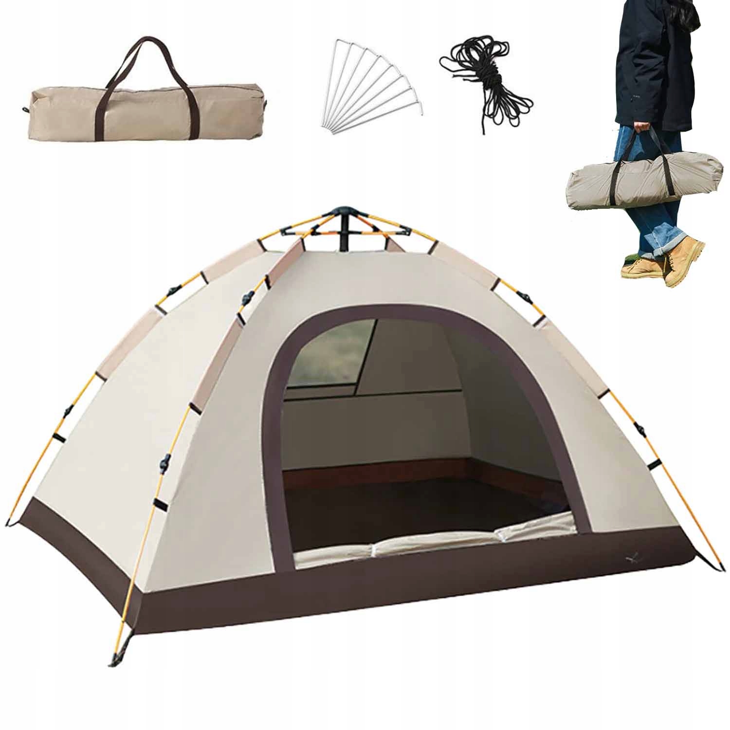 Stan Pop-up 2-3 Osobní Kempingový Moskytiéra Voděodolný