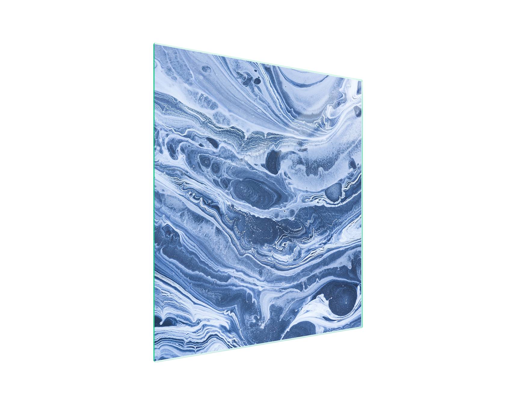 Skleněná Deska Na Krájení 45x52 Mramor Tvrzené Sklo 7v1