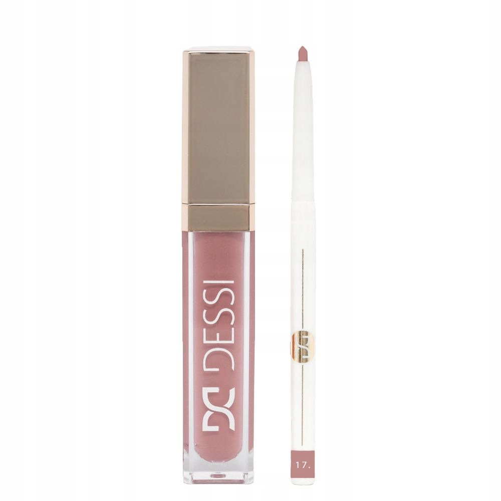 Dessi Cosmetics Zestaw do ust Pomadka 12 I Do! Konturówka 17