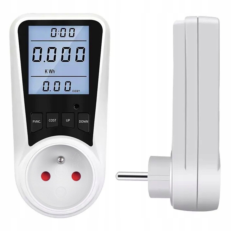 

Watomierz Miernik Prądu Podświetlany Licznik LCD