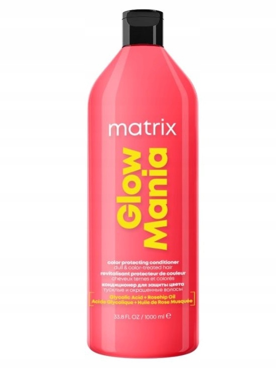 Matrix Glow Mania Leštící kondicionér pro barvené vlasy 1000 ml