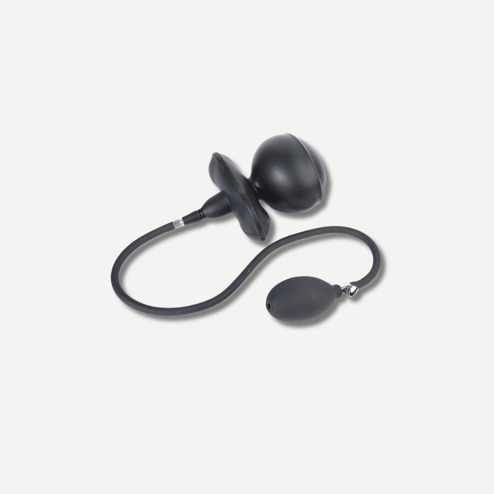 Silikonowy knebel pompowany Silicone gag Hum 6 x 8cm