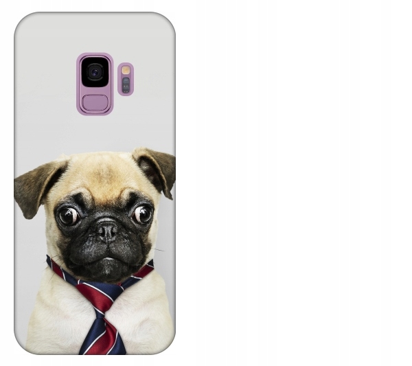 

Etui pokrowiec Samsung Galaxy S9 Pies mops szczeni
