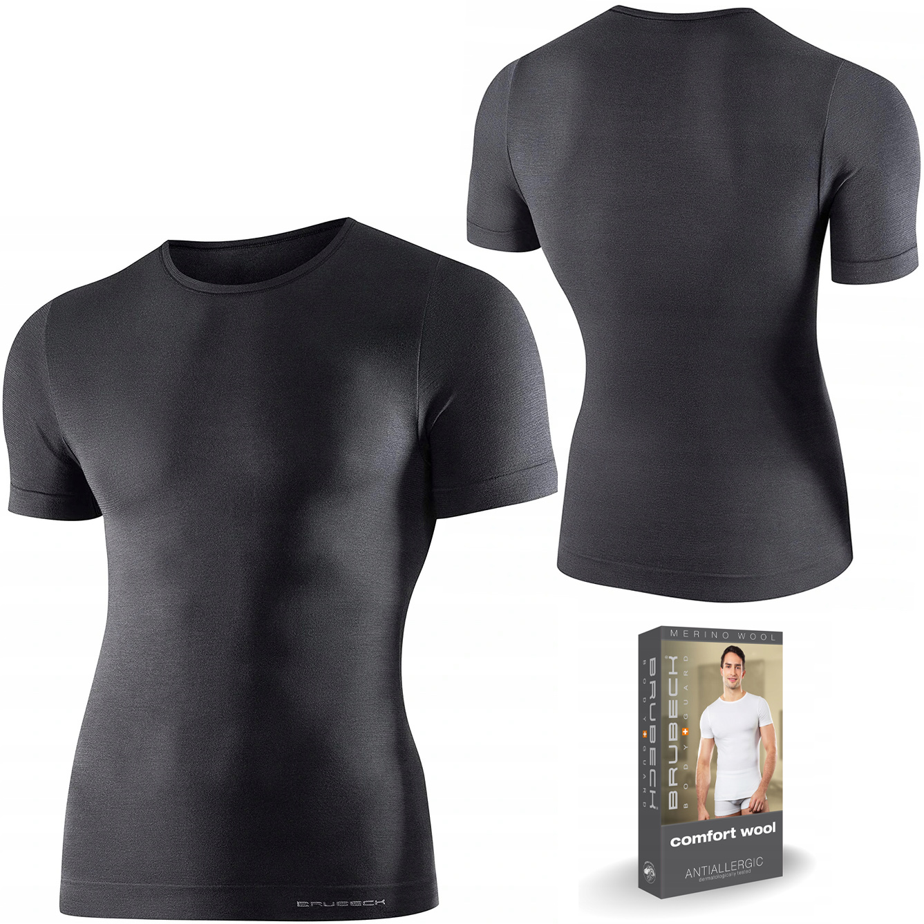 Pánské termo vlněné Tričko Brubeck Merino M