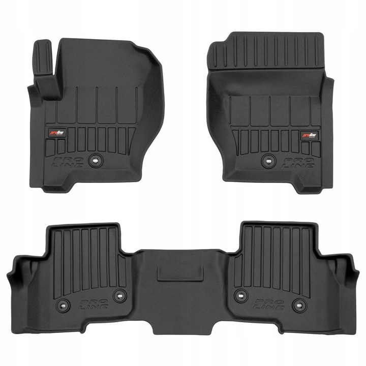 Gumové Koberce Proline Land Rover Discovery III 2004-2009, Suv, 3ks