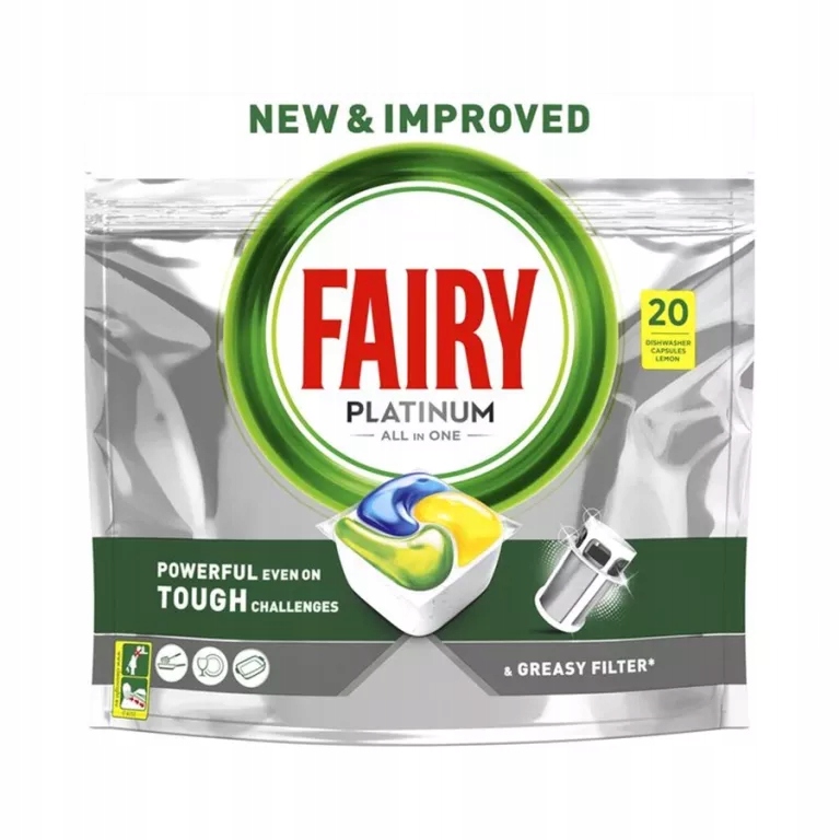 

Kapsułki Do Zmywarki All In One Fairy 20 Szt.