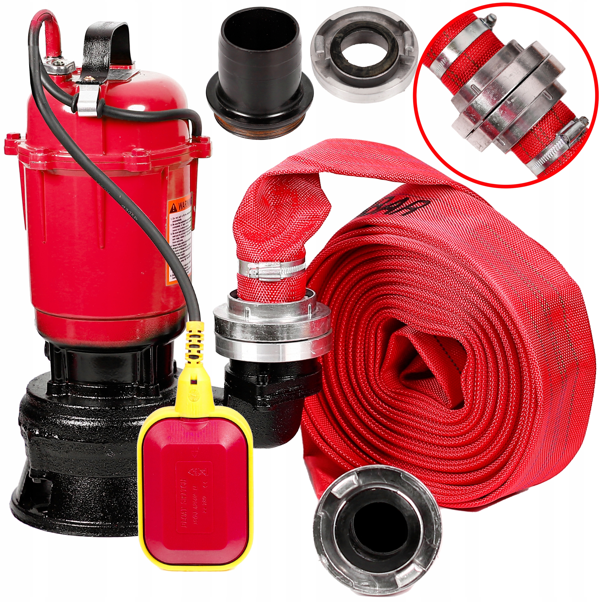 Čerpadlo Na Čistú, Špinavú Vodu, Žumpa, Plovák, Drvič Ponorná Hadica