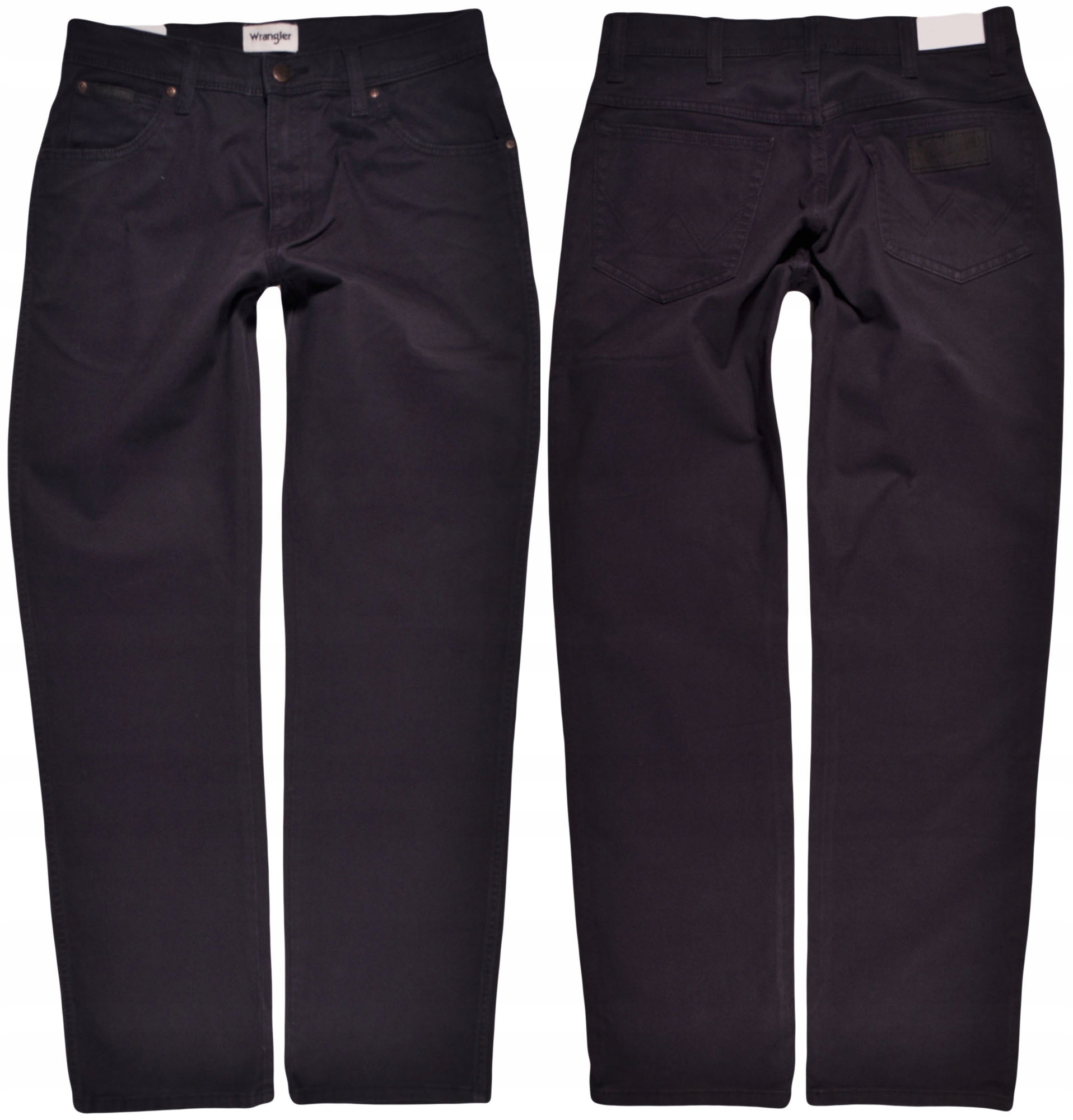 Wrangler džíny Straight tmavě modré Texas W30 L32