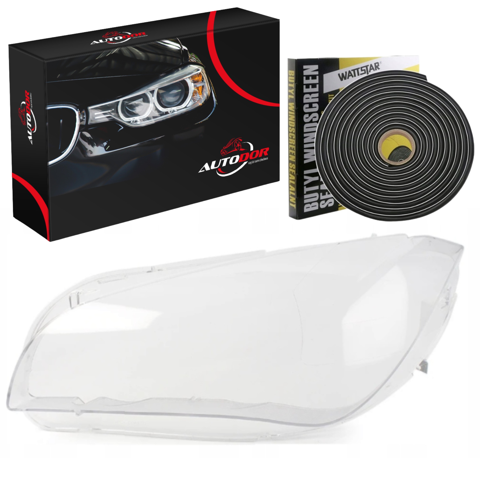 Bmw X1 E84 2009-2015 Stínidlo Předního Světlometu Levé Butylové Lepidlo