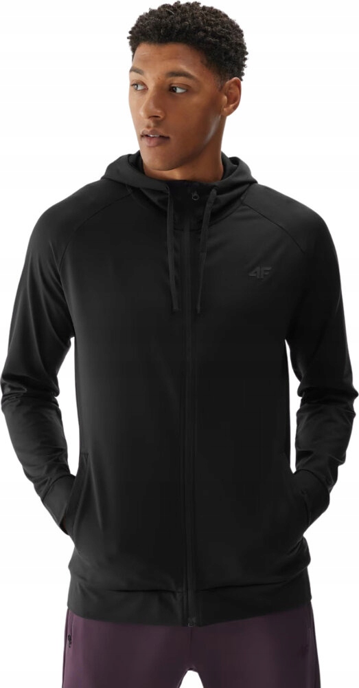 Pánská Mikina 4F M403 Černá 4FWAW24TFSWM403 20S vel. L