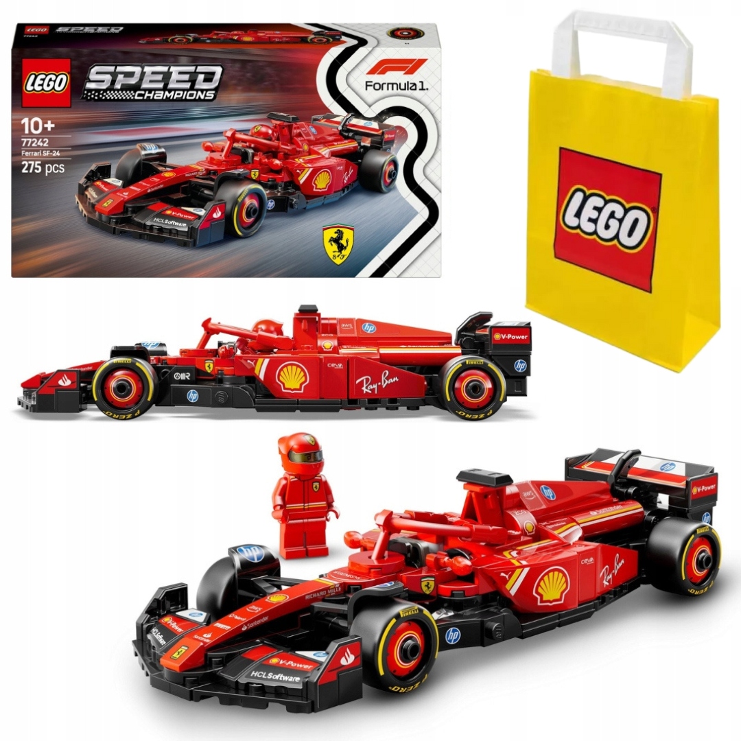 Lego Speed Champions 77242 Formule F1 Ferrari SF-24 Závodní auto