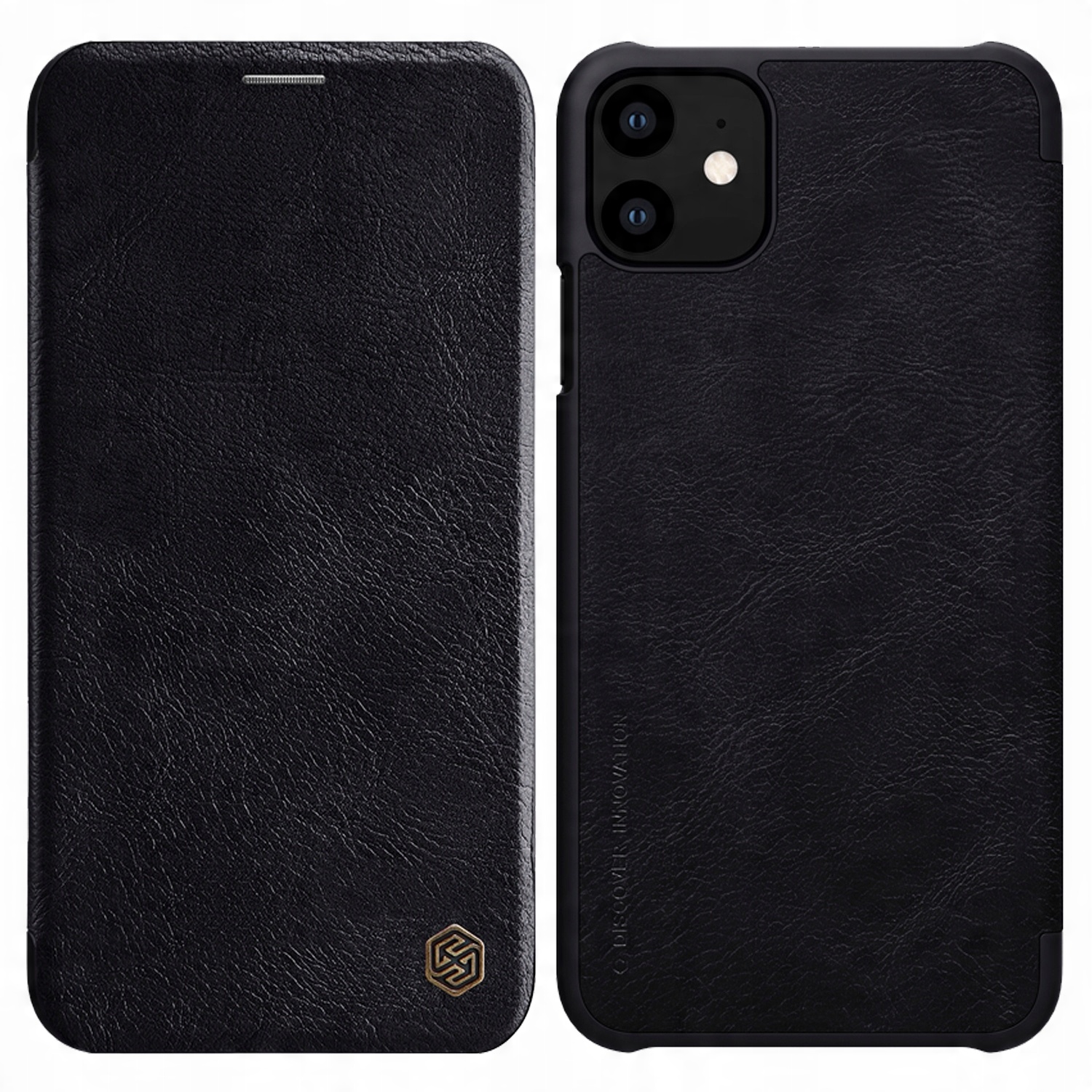 

Etui skórzane z klapką Nillkin Qin do iPhone 11