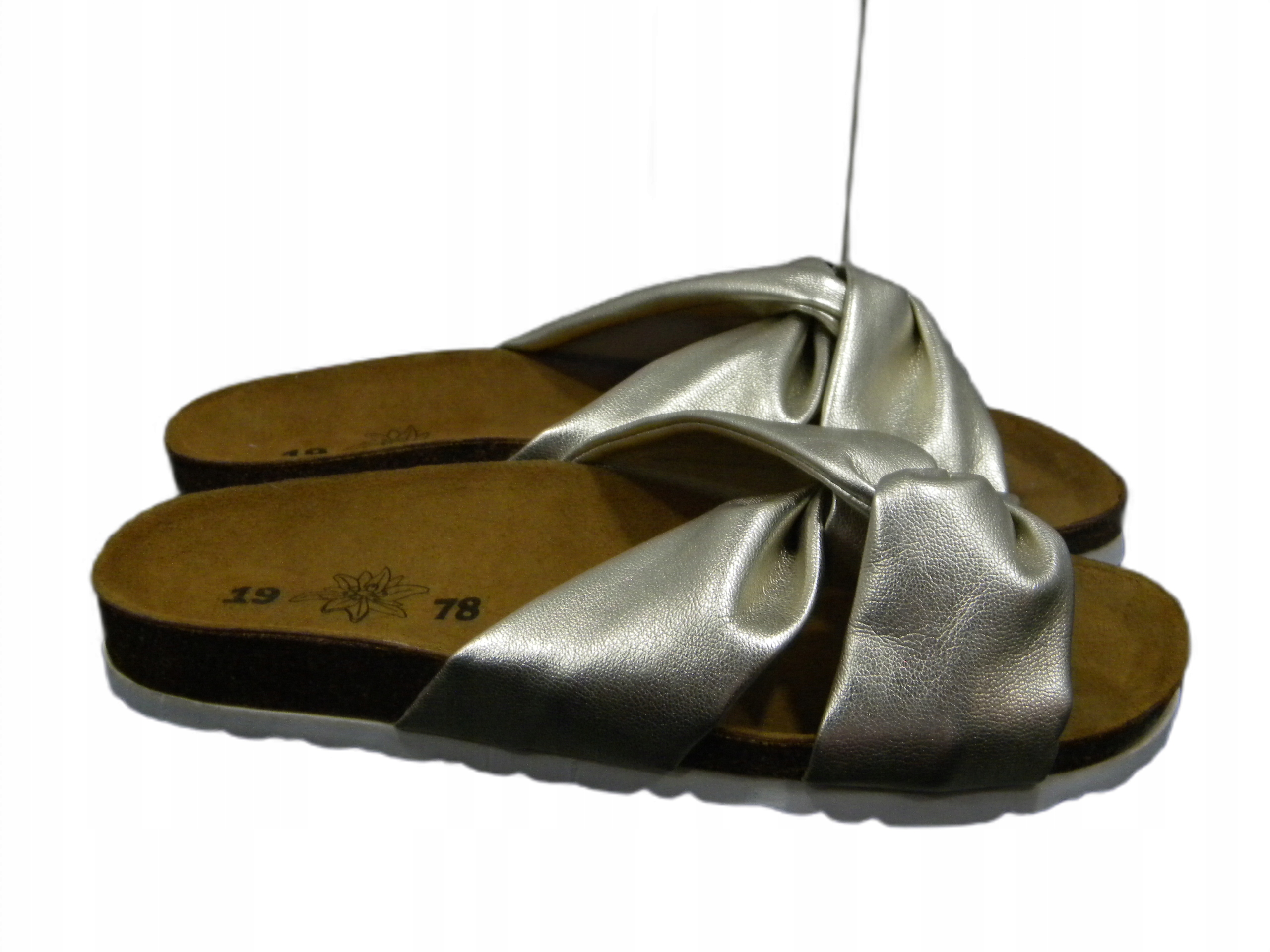 Dámské žabky Fin- Nazouváky 37 zlaté