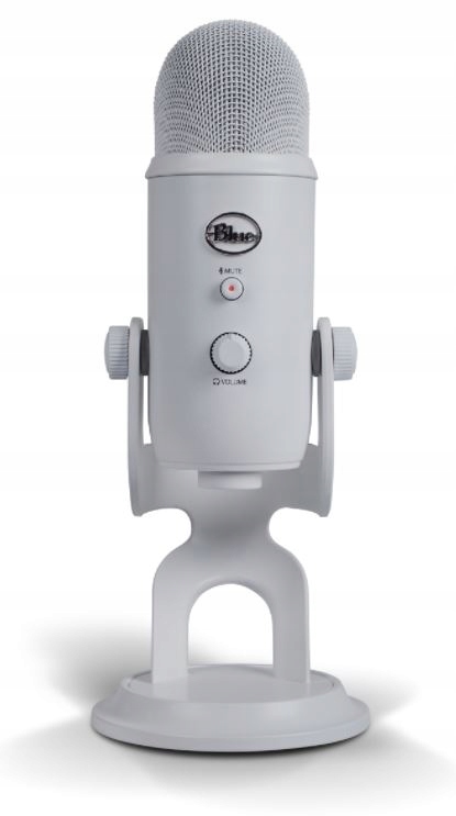 Blue Yeti Usb mikrofón biela