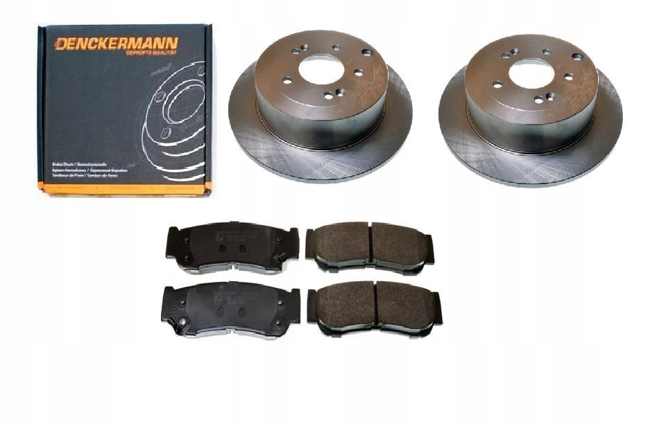 Kotouče Brzdové Destičky Hyundai Santa Fe Zadní 302MM Sada