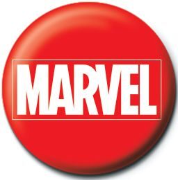

Marvel Logo Napis przypinka pin 2,5 cm