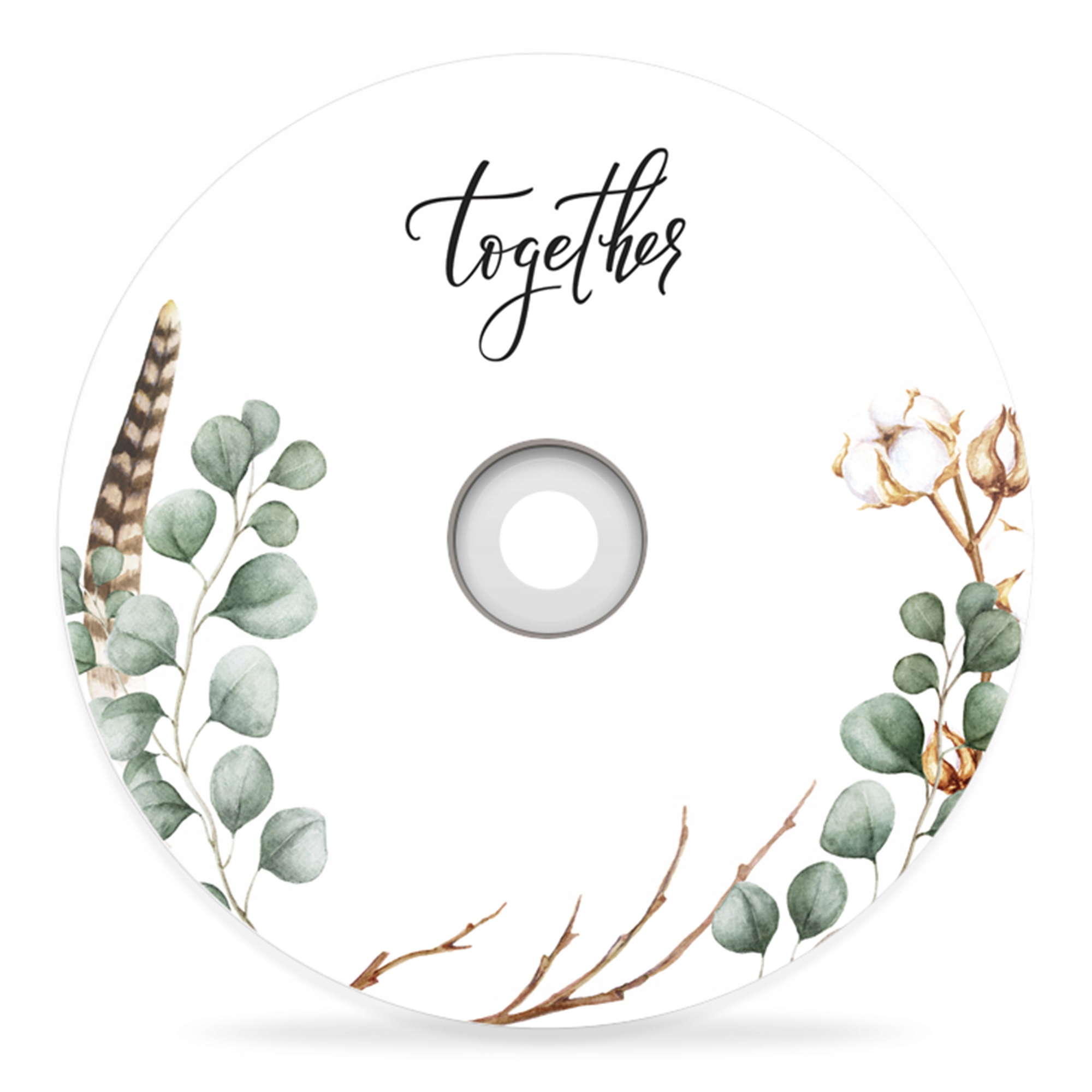 

Płyta DVD z nadrukiem Together