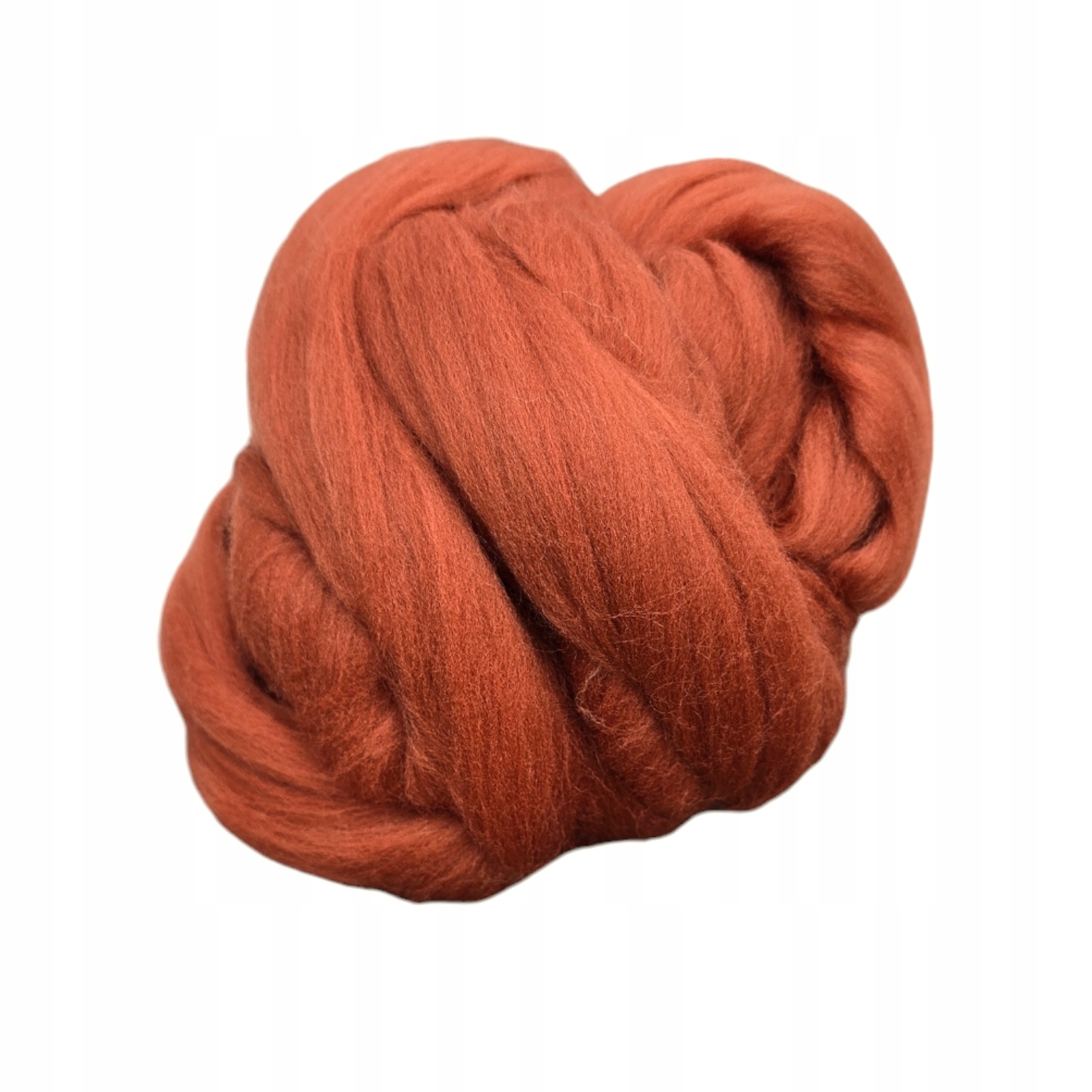 Česací vlna na plstění macramé Merino 22-24mic Terra 500g