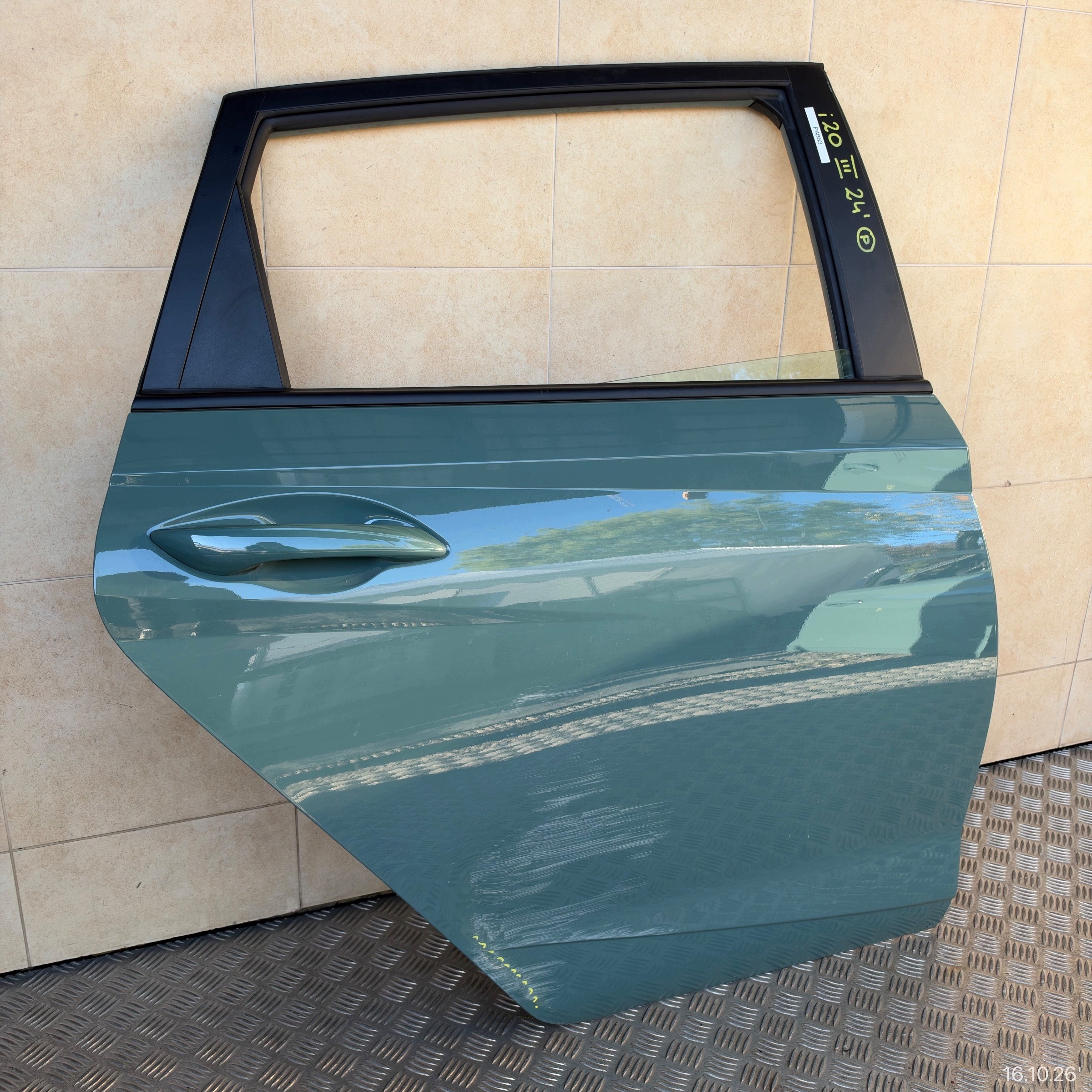 door complete rear. right HYUNDAI I20 III 2024 year