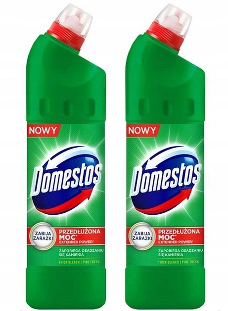 

Domestos Pine płyn do toalet 2 x 750 ml Zestaw