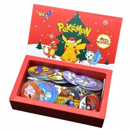 POKEMON TAZO TAZOS BOX CAŁA KOLEKCJA PIKACHU 160SZ