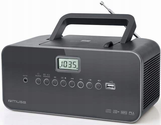 Muse M-28DG, prenosné rádio s CD prehrávačom a Usb