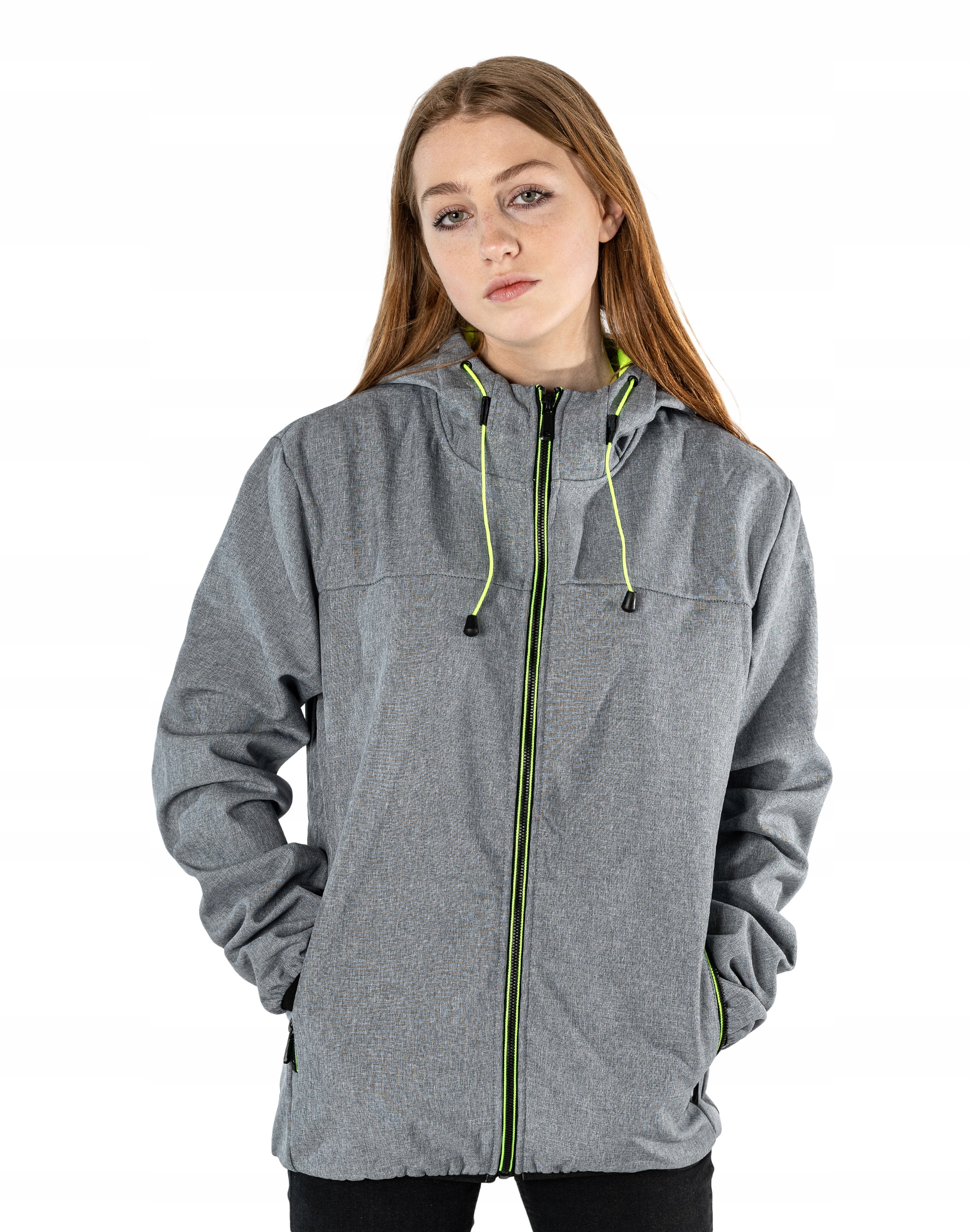 Sportowa Termoaktywna Kurtka Przejściowa Damska Softshell Polar 2193-2 XXL