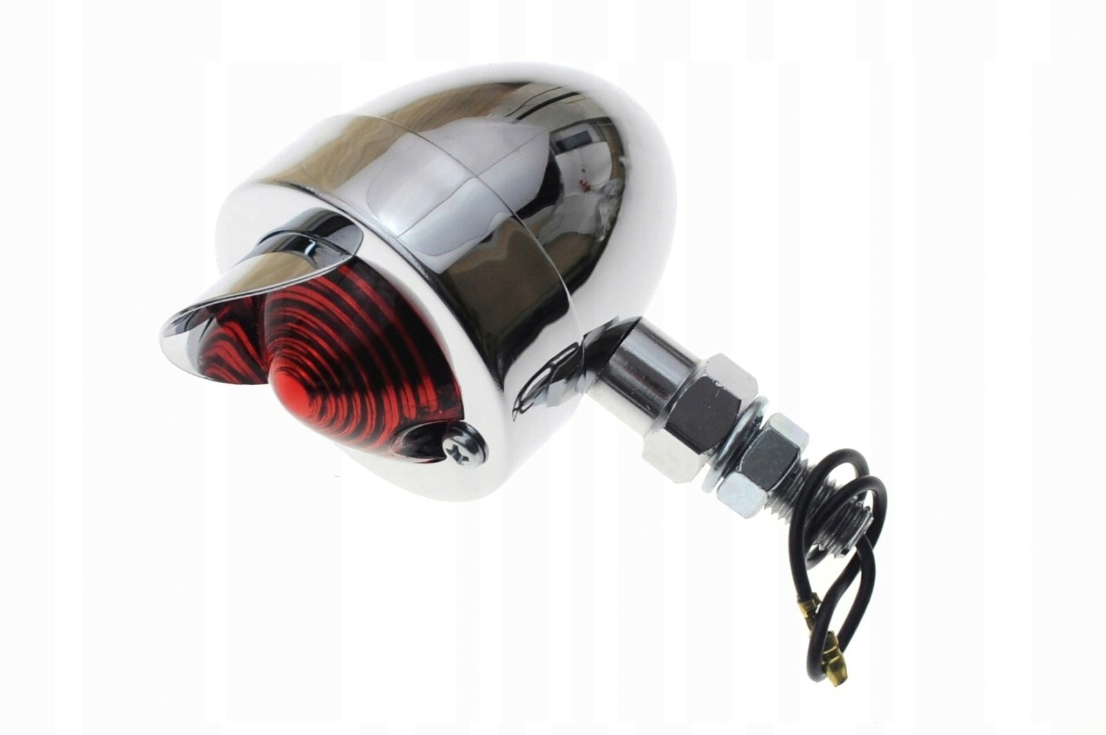 

Lampa Tył Chrom Jajko Czerwona Z Daszkiem