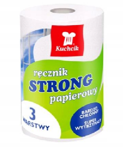 

Kuchcik Strong Ręcznik Papierowy 3-Warstwowy