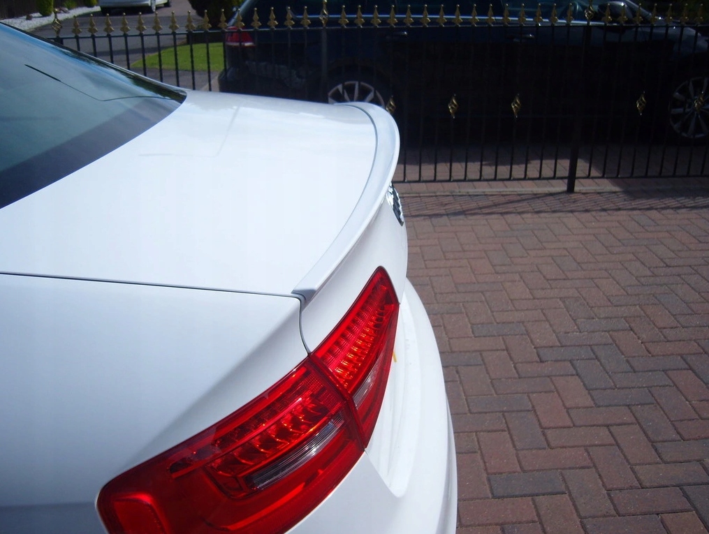 спойлер на крышке багажника Audi A4 B8 РЕСТАЙЛИНГ 12-16 RS ABS