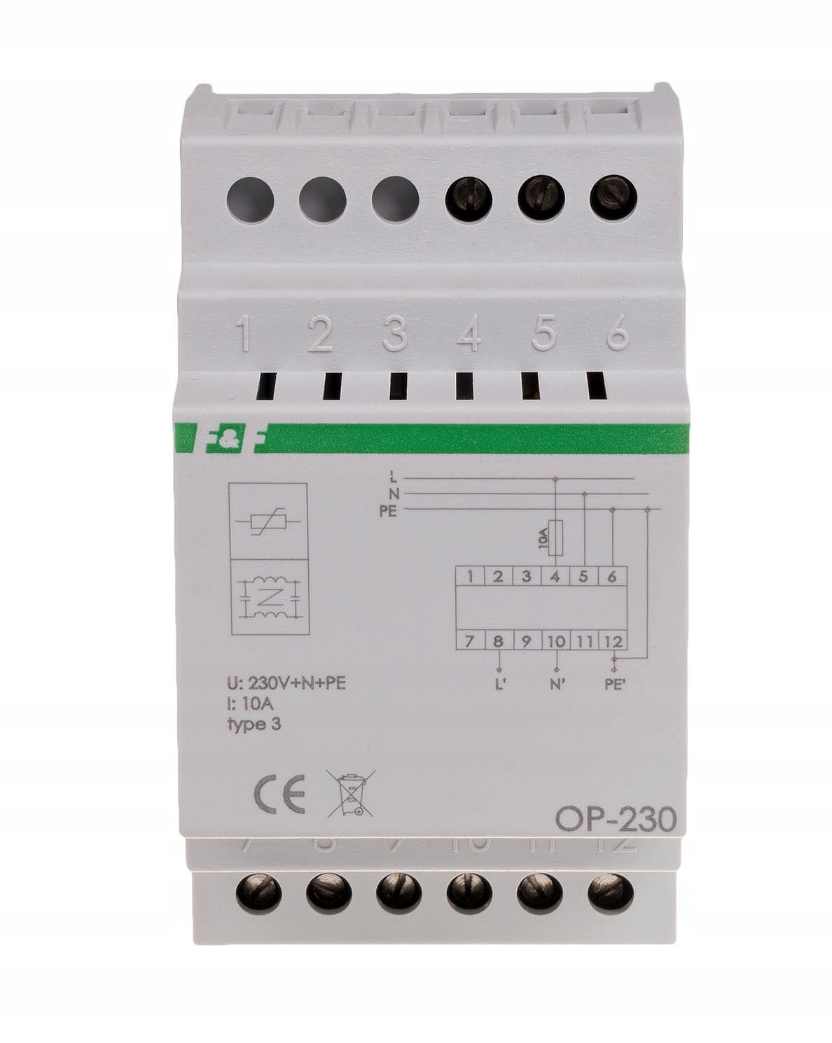 F&F FILTR PRZECIWZAKŁÓCENIOWY TYP D OP-230