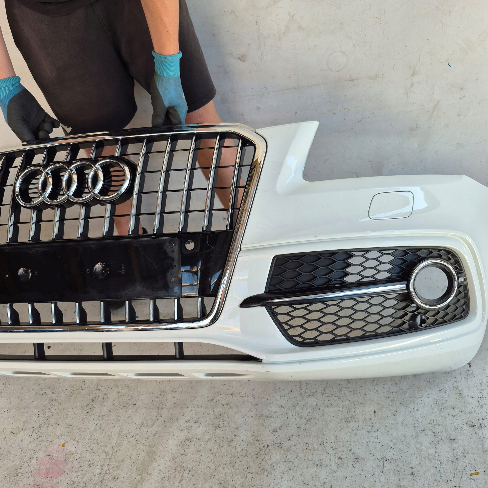 AUDI Q5 and S-LINE LIFT 12-17 bumper front front SPR PDC + cover