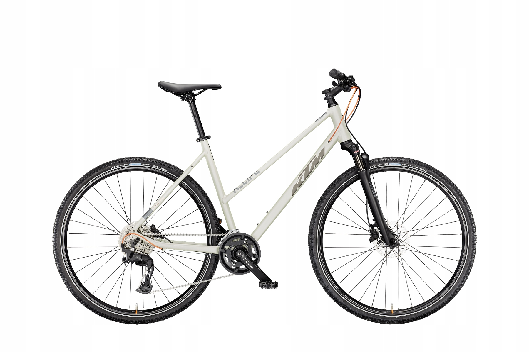 Rower Crossowy Ktm X-life Action Rama 46CM Cues 2X10 Sr Suntour Air