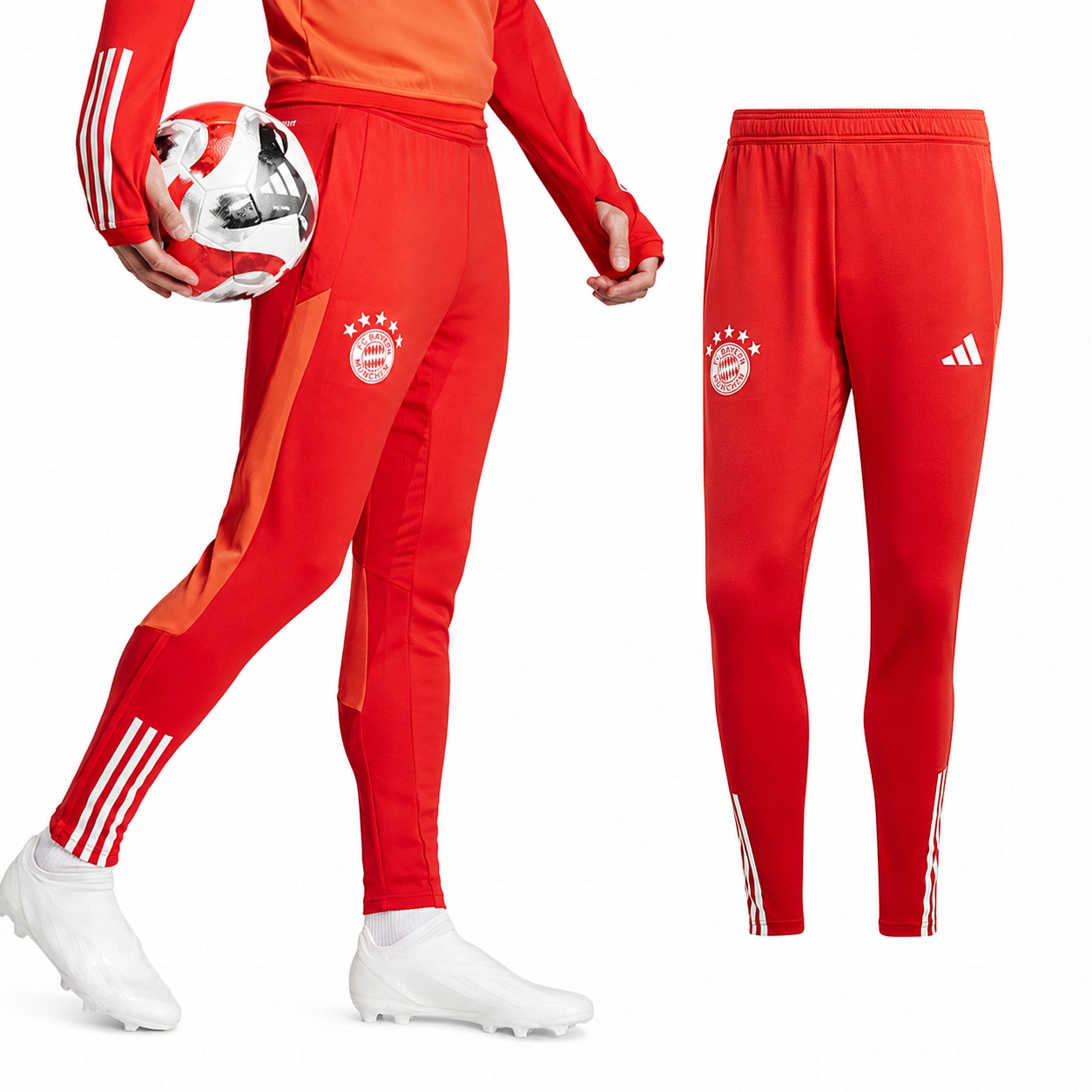 Męskie Spodnie Treningowe Bayern Monachium Tiro 23 Adidas IQ0605 Rozmiar M
