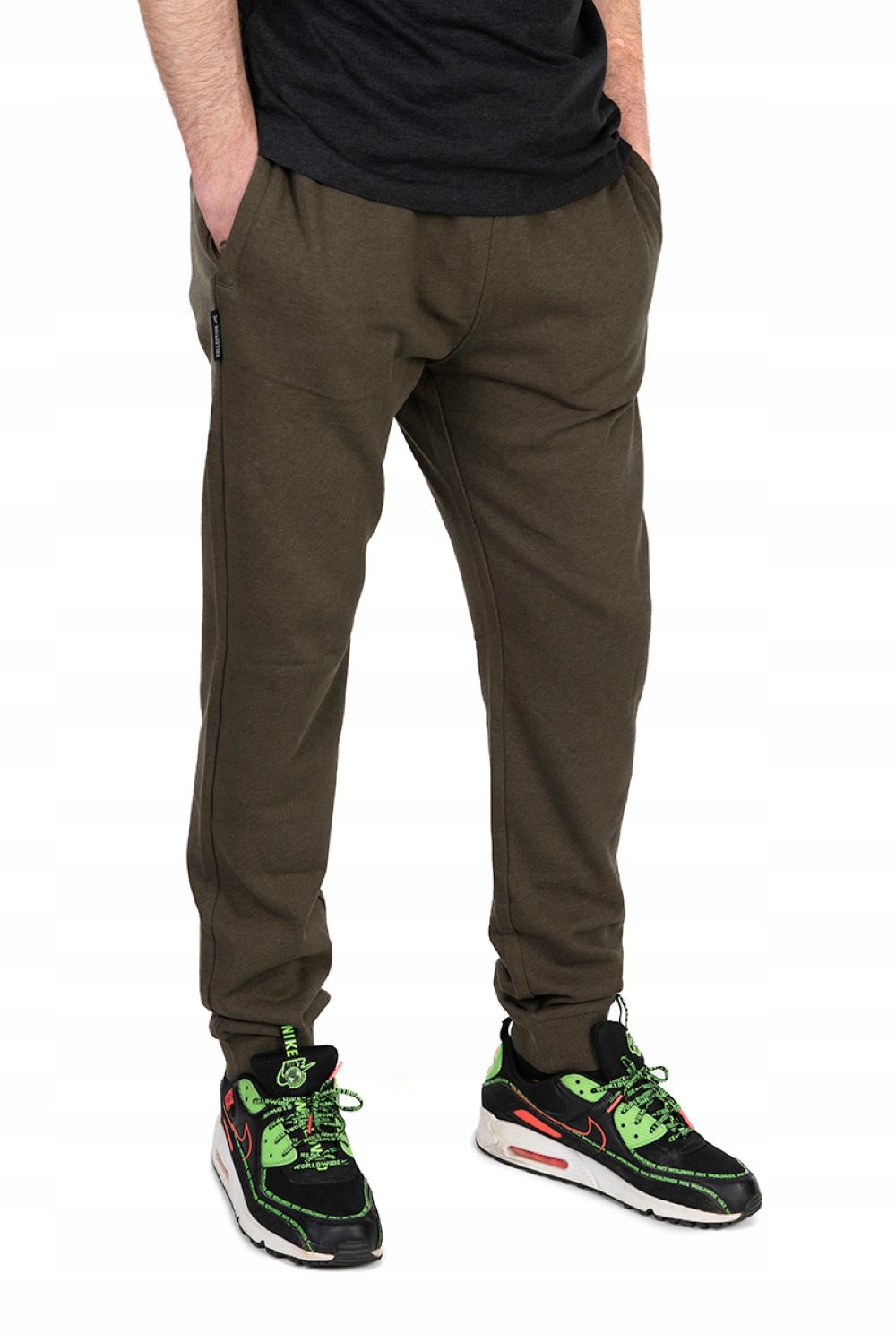 Lekkie spodnie dresowe Fox Green Black Lw XXL