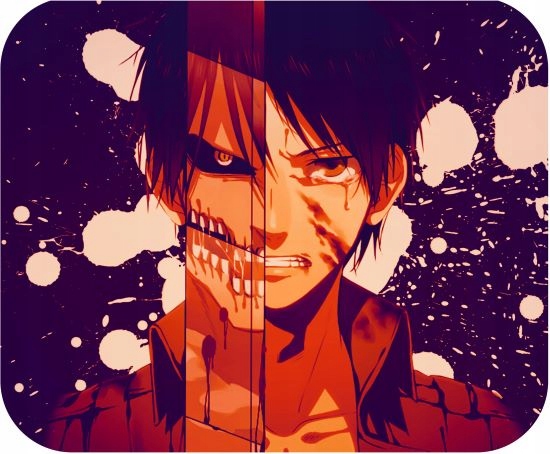 

Shingeki no Kyojin Eren podkładka pod mysz